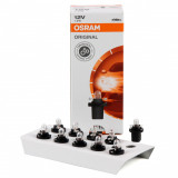 Set 10 Buc Bec Osram B8,5d 12V 1,2W Original 2721MF