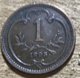MNDSTR AUT1 Austroungharia 1 heller 1895