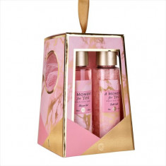 Set 3 produse de baie cu aroma de trandafiri Moment for You, Accentra 6055856, 125 ml