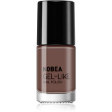Cumpara ieftin NOBEA Day-to-Day Gel-like Nail Polish lac de unghii cu efect de gel culoare Dark mocha #N06 6 ml