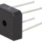 Punte redresoare monofazată Urmax 100V 10A 135A THT