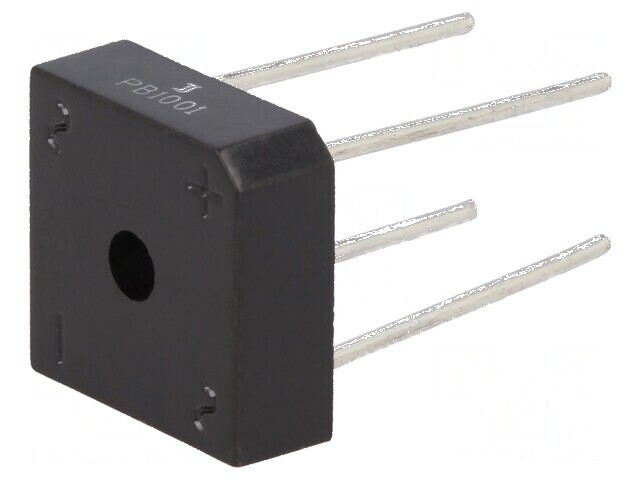 Punte redresoare monofazată Urmax 100V 10A 135A THT