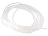 Furtun silicon 6mm pentru industria alimentară, rezistent la temperaturi &icirc;ntre -60 și 180&deg;C
