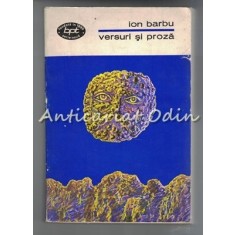 Versuri Si Proza - Ion Barbu