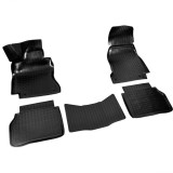 Covorase Cauciuc Tip Tavita Mercedes Clasa E W213 2016-2023 + Protectie Tunel Spate ALM Negru