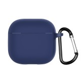Cumpara ieftin Husa protectie casti wireless, THD, compatibila Apple Airpods 4 si Apple Airpods 4 Active Noise Cancellation, albastru