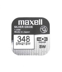 Baterie ceas Maxell SR421SW V348 1.55V oxid de argint 1buc foto