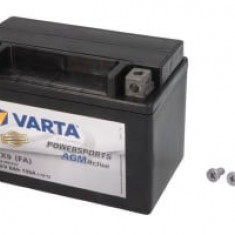 Baterie AGM/Starting VARTA 12V 8Ah 135A L+ Maintenance free 151x87x106mm Started YTX9-BS fits: AEON COBRA, OVERLAND; APRILIA AF1, LEONARDO, MOJITO, PE