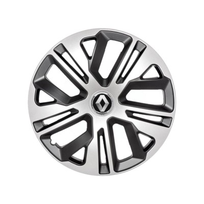 Set 4 Capace Roti 16 inchi (R16) Raven Gri Compatibile Cu Renault foto
