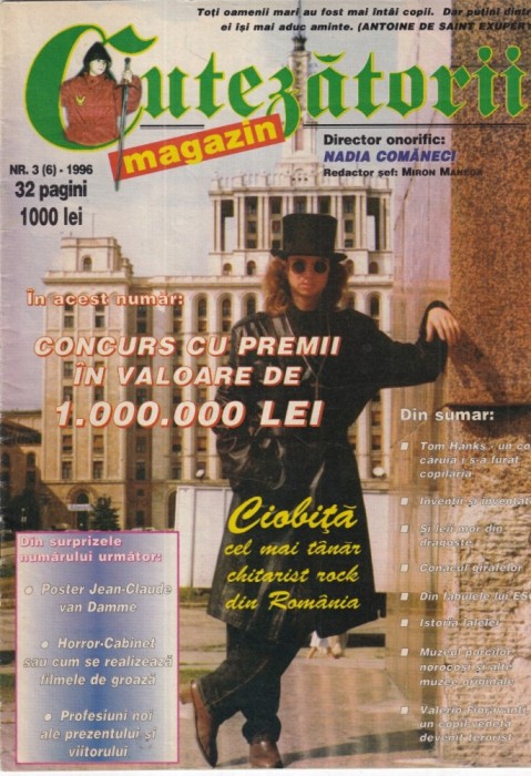Cutezatorii, nr. 3, 1996