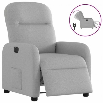Gossi scaun reclinabil electric cloud grey fabric foto