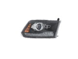 Far RAM 1500/2500/3500, 01.2018-; RAM 1500/2500/3500/CLASSIC, 05.2012-, partea dreapta, lense; cu LED indicator; cu daytime running light; cu LED par