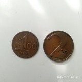 -Y- MONEDA LOT MONEDE AUSTRIA 100 COROANE 1924 / 200 COROANE 1924, Europa