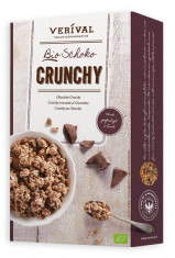 Cereale Crunchy cu ciocolata 375g Verival Bio foto