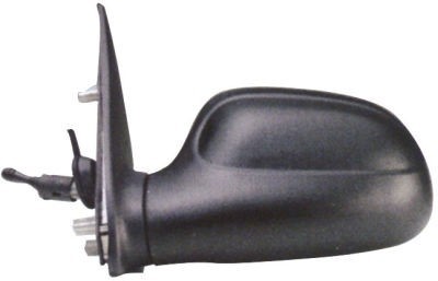 Oglinda exterioara Citroen Saxo(S0/S1) 03.1996-05.2004 partea stanga View Max crom convex carcasa neagra reglare manuala prin cablu fara incalzire foto