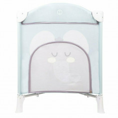 Patut pliant cu un nivel FreeON Ballon 120x60 cm Elephant Dusty Mint