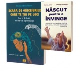 Pachet Scapa de obiceiurile care te tin pe loc! + Nascut pentru a invinge - Muriel James, Dorothy Jongeward, Richard Brouillette