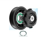 Cupla magnetica ambreiaj compresor A/C diametru 110 mm cu 6 caneluri, tip Denso 6SEU14C pentru Seat Ibiza (6J) 2008-2017; VW Beetle 2011-, Golf 6 200