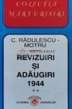 Cumpara ieftin Revizuiri si adaugiri 1944 (volumul 2) - 1944 - Constantin Radulescu Motru (V44)