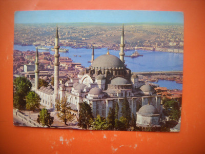 HOPCT 65324 MOSCHEEA SULEYMAN -ISTANBUL TURCIA -CIRCULATA foto