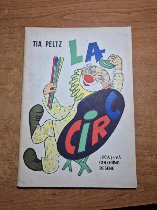 carte pentru copii de colorat - din anul 1968