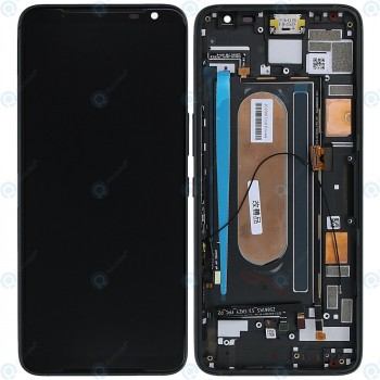 Asus ROG Phone 3 (ZS661KS) Unitate de afișare cu strălucire neagră completă 90AI0031-R20030