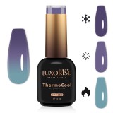 Cumpara ieftin Oja Semipermanenta Termica 3 Culori LUXORISE ThermoCool - Celestial Dream 10ml