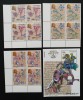 SOMALIA-LEONARDO DA VINCI-4 X1SERIE 3 Val.+1 Colita**SOM 178A, Africa, Oameni