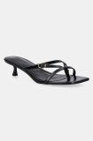Steve Madden papuci Jana culoarea negru, toc mic, SM11003832