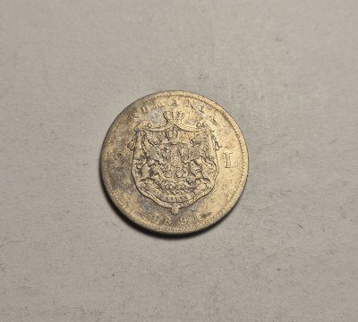 2 lei 1894 Patina foto