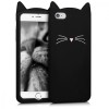 Husa Silicon Kwmobile Neagra Apple iPhone 6 Plus / 6S Plus, Antishock