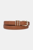 BOSS curea de piele culoarea maro, 50548549