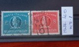 TS21 - Timbre serie Italia 1947 mi7-8