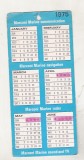 bnk cld Calendar de birou 1975 Marconi