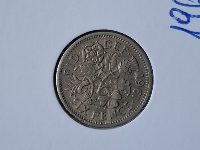 Six pence 1961 foto