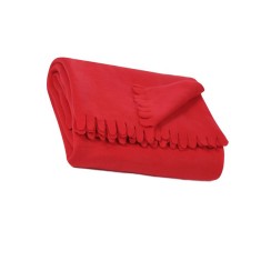 Patura decorativa, 170x130 cm, Textura moale, Rosu, ATU-084300 foto