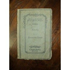 KNULP VON HERMANN HESSE, ED. I 1915, BERLIN