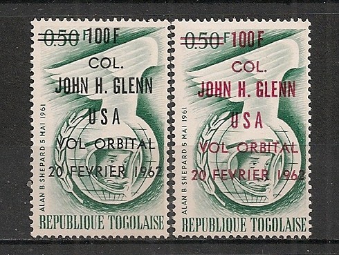 Togo.1962 Cosmonautica-supr. ST.267