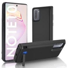 Husa cu baterie Samsung Galaxy Note 10 Techsuit Power Pro, 5000mAh, negru foto
