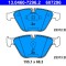 ATE 13.0460-7296.2 set placute frana,frana disc