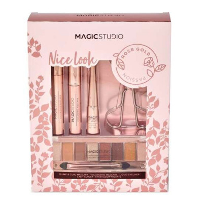 Trusa produse cosmetice pentru machiajul ochilor Fabulous Eye Rose Gold Magic Studio 11977 foto