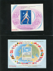 1979 , 1983 , Lp 989 , Lp 1086 , Lot 2 colite nedantelate - MNH foto