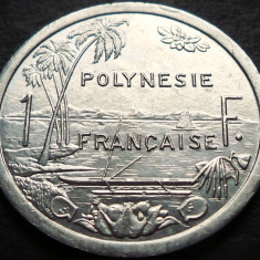 Moneda exotica 1 FRANC - POLYNESIE / POLINEZIA FRANCEZA, anul 1998 * Cod 4711