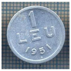 AX 797 MONEDA- ROMANIA - 1 LEU -ANUL 1951 -STAREA CARE SE VEDE