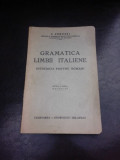 GRAMATICA LIMBII ITALIENE INTOCMITA PENTRU ROMANI - C. PERUSSI