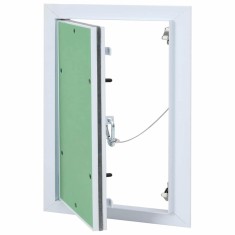 vidaXL Panou de acces cu cadru din aluminiu și gips-carton, 200x300 mm