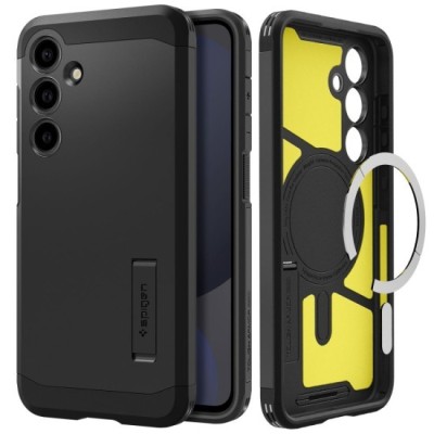 Husa pentru Samsung Galaxy S24 FE - Spigen Tough Armor MagSafe - Black foto