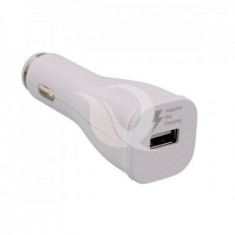 Incarcatoare, samsung ep-ln915u, usb fast car charger, white, oem foto