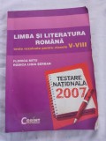 Teste natioanale limba si literatura romana clasele 5-8 2007