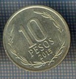 AX 1092 MONEDA - CHILE - 10 PESOS -ANUL 2015 -STAREA CARE SE VEDE